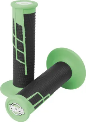 021658 HONDA Protaper Clamp Waffle Grips Neon