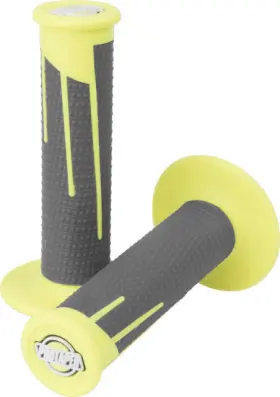 021686 HONDA Protaper Clamp Grips Diamond Neon