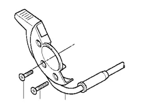 32722333048 BMW Handlebar Switch Head Screw