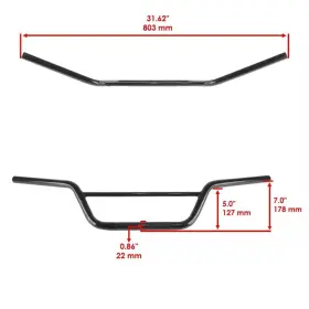 HB102 CALTRIC Handlebar YFZ350T Yamaha Banshee #2