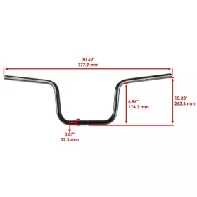 HB110 CALTRIC Handlebars Atv Es 420 4X4 Honda Rancher #2