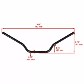 RR2222HB106P CALTRIC Handle Bar TRX300FW 4X4 Honda Fourtrax #2