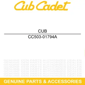503-01794A CUB CADET Inside Door Handle Left Kit MX750 MX550