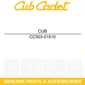 503-01810 CUB CADET Inside Door Handle Right Kit Eps 750 550