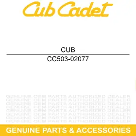 503-02077 CUB CADET Steering Wheel MX750 MX550 Eps 4X4