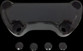 0603-0812 DRAG SPECIALTIES Scalloped Handlebar Clamps