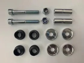010700 HOUSER RACING Anti Vibe Handlebar Handle Bar Clamp Kit
