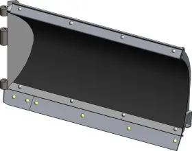 691835798332 KFI PRODUCTS Plow Driver Wing Box Kit #2
