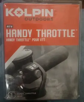 98020 KOLPIN Atv Handy Twist Throttle Lever Thumb Extender