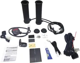 AM10710G KOSO NORTH AMERICA Level Heated Atv Grips Thumb