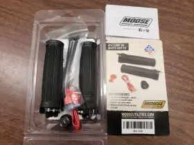 0631-0156 MOOSE UTILITY Atv Clamp High Heated Grips Kit #2