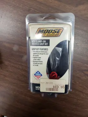 0631-0156 MOOSE UTILITY Atv Clamp High Heated Grips Kit