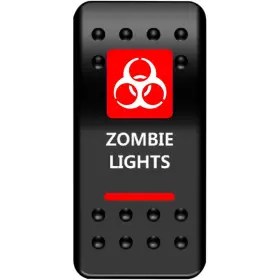 2106-0451 MOOSE UTILITY Offroad Zmb Pwr Rocker Switch Zombie