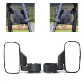 424124499500 MOTORSHOP 77USA Roll Bar Handle End Rearview Utv #3
