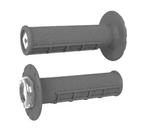 J33HWH-S ODI Half Waffle Atv Lock Grips Graphite