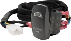 SM106-011 OPEN TRAIL Led Light Bar Dash Switch Ez Harness