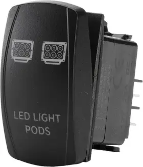 SM106-022 OPEN TRAIL Pro Backlit Led Light Switch