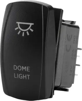 SM106-028 OPEN TRAIL Pro Backlit Led Dome Lighting Switch