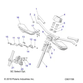 1824445 POLARIS Rox Riser #2