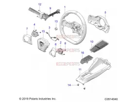 2415969-581 POLARIS Gear Selector Slingshot