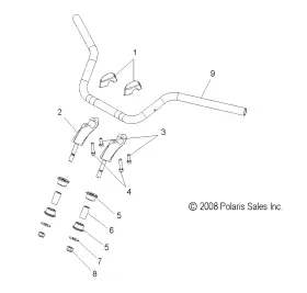 5334998 POLARIS Handlebar #3