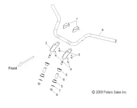 5335036-266 POLARIS Handlebar Cruiser #3