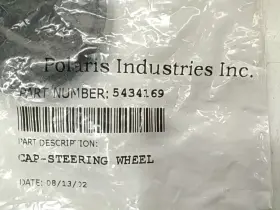 5434169 POLARIS Steering Wheel Cap Nos