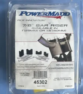 45302 POWERMADD Bar Riser Atv Yamaha Honda Suzuki