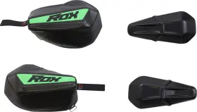 Rox Speed Fx Ft3-hg-g Generation 3 Flex-tec Handguards - Green