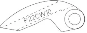 P22CW10-68 SPEEDWERX Ripper Weights