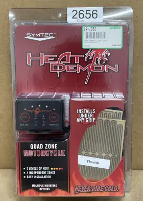 210181 SYMTEC Heat Demon Zone Grips Kit Quad Adventure