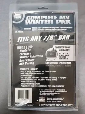 PN210029 SYMTEC Atv Clamp Heated Grip Zone Winter Pak Kit #3