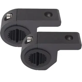 Szplonly Pl-9zj Motorcycle Aluminum Mounting Bracket Kit Tube Clamp 2pcs Mini Black