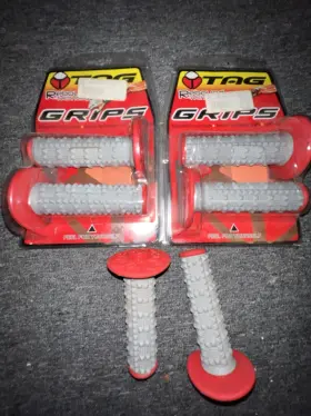 G050-02-02 TAG METALS Atv Handlebar Grips ATC250R TRX250R Atc