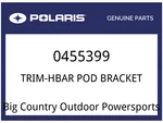 Polaris Oem Part 0455399 Trim-hbar Pod Bracket. Fixed Price $5.99.
