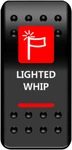 Moose Utility Division Utv Sxs Led Rocker Switch Red Whip 2106-0447. Fixed Price $14.95.