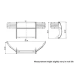 Black Horse 17fp11ma Grille Guard For 21-23 Ford Bronco Sport. Fixed Price $820.12.