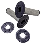Scott Deuce 7/8 Bar Mx Dirt Bike Grip Grips Black Grey With Donuts 219624-1019. Fixed Price $19.95.
