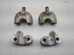 00-06 Honda Trx350te Trx Rancher 350 Front Upper Lower Handlebar Holder Set Pair. Fixed Price $32.49.
