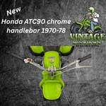 New Honda Atc90 Handlebar Chrome Replaces # 53100-918-020xw 1970-78 Us90 Atc Nos. Fixed Price $135.00.