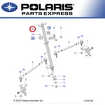 New Genuine Polaris 2021 Outlaw 70 Steering Post 1825049-458 Oem. Fixed Price $184.99.