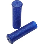 Emgo Blue Star Fire Flake Grips - 42-21123. Fixed Price $10.77.