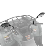 Can-am New Oem, G2 G2l G2s Adjustable Handlebar Convex Mirrors, 715005366. Fixed Price $74.49.
