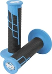 Protaper Clamp-on Half Waffle Grips - Neon Blue/black Motorcycle Dirt Bike. Fixed Price $24.93.