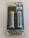 New Drag Specialties Chrome Grips With O-ring Design - 7/8in. Ds-243184. Fixed Price $39.99.