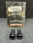 7/8" Bikemaster Anti-vibration Black Bar Ends For Honda Yamaha Suzuki Kawasaki 2. Fixed Price $20.00.