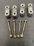96-99 Polaris Xplorer Xpress 300 Oem Handlebar Handle Bar Clamps Mounts. Fixed Price $12.99.