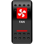 Moose Rocker Switches - Red, Fan. Fixed Price $15.40.
