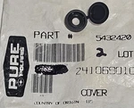 1 New Genuine Polaris Handlebar Hinged Screw Cover Cap Part Oem 5432420 Nos. Fixed Price $6.95.