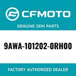 Cfmoto 9awa-101202-0rh00 - Lh Hand Guard Deco Plate, Force Red. Fixed Price $10.99.